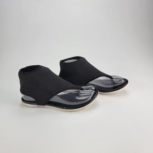 BCBGeneration Black Ankle Flip Flops - Neoprene Waterproof WATER SHOES -Size 5